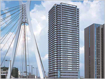 リバーシティ２１　新川